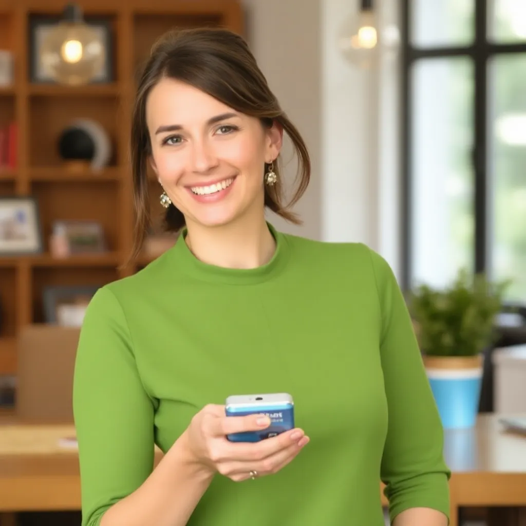 Persoon die Nederlandse budgetteringsapps gebruikt op smartphone