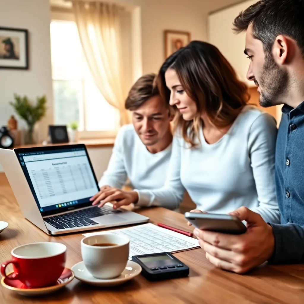 Persoon die boodschappen doet met boodschappenlijst
